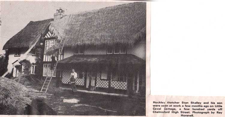 Old photo from a local newslpaper featuring my Grandad and Dad